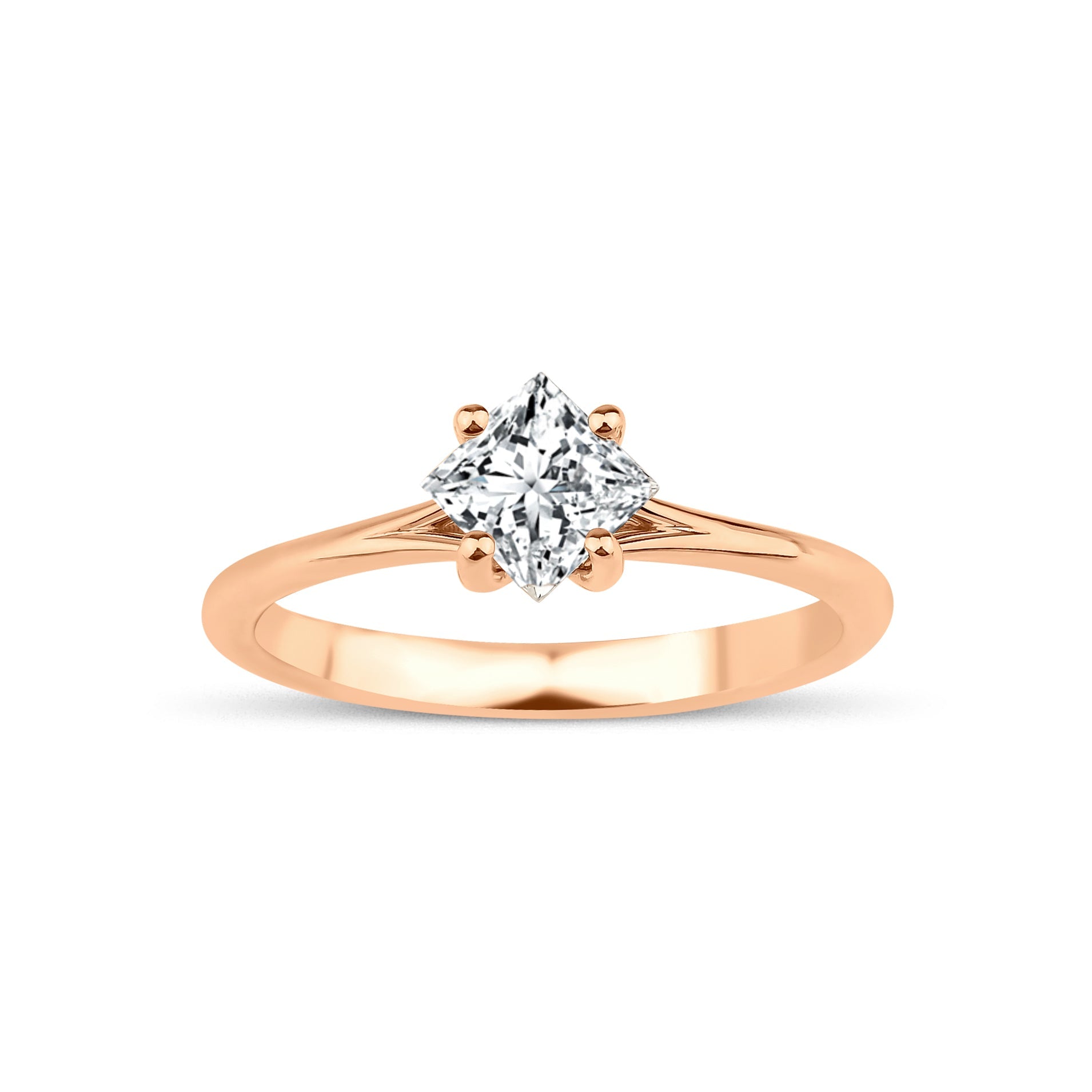 0.70 Karat Prenses Kesim GIA/HRD Sertifikalı Tektaş Pırlanta Yüzük - RNF1092 | Yüzükler | Ronaff Pırlanta | Tektaş Yüzük, Pırlanta Yüzük, Kolye, Küpe