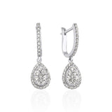 0.73 Karat Damla Pırlanta Küpe - RNF1220 | Pırlanta Küpe | Ronaff Pırlanta | Tektaş Yüzük, Pırlanta Yüzük, Kolye, Küpe