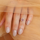 0.74 Karat Pembe Safir Pırlantalı Tasarım Yüzük - RNF0435 | Renkli Taşlı Yüzükler | Ronaff Pırlanta | Tektaş Yüzük, Pırlanta Yüzük, Kolye, Küpe