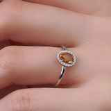 0.74 Karat Sarı Safir Pırlantalı Tasarım Yüzük - RNF0431 | Renkli Taşlı Yüzükler | Ronaff Pırlanta | Tektaş Yüzük, Pırlanta Yüzük, Kolye, Küpe