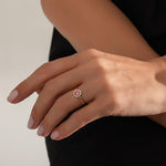 0.74 Karat Pembe Safir Pırlantalı Tasarım Yüzük - RNF0435 | Renkli Taşlı Yüzükler | Ronaff Pırlanta | Tektaş Yüzük, Pırlanta Yüzük, Kolye, Küpe