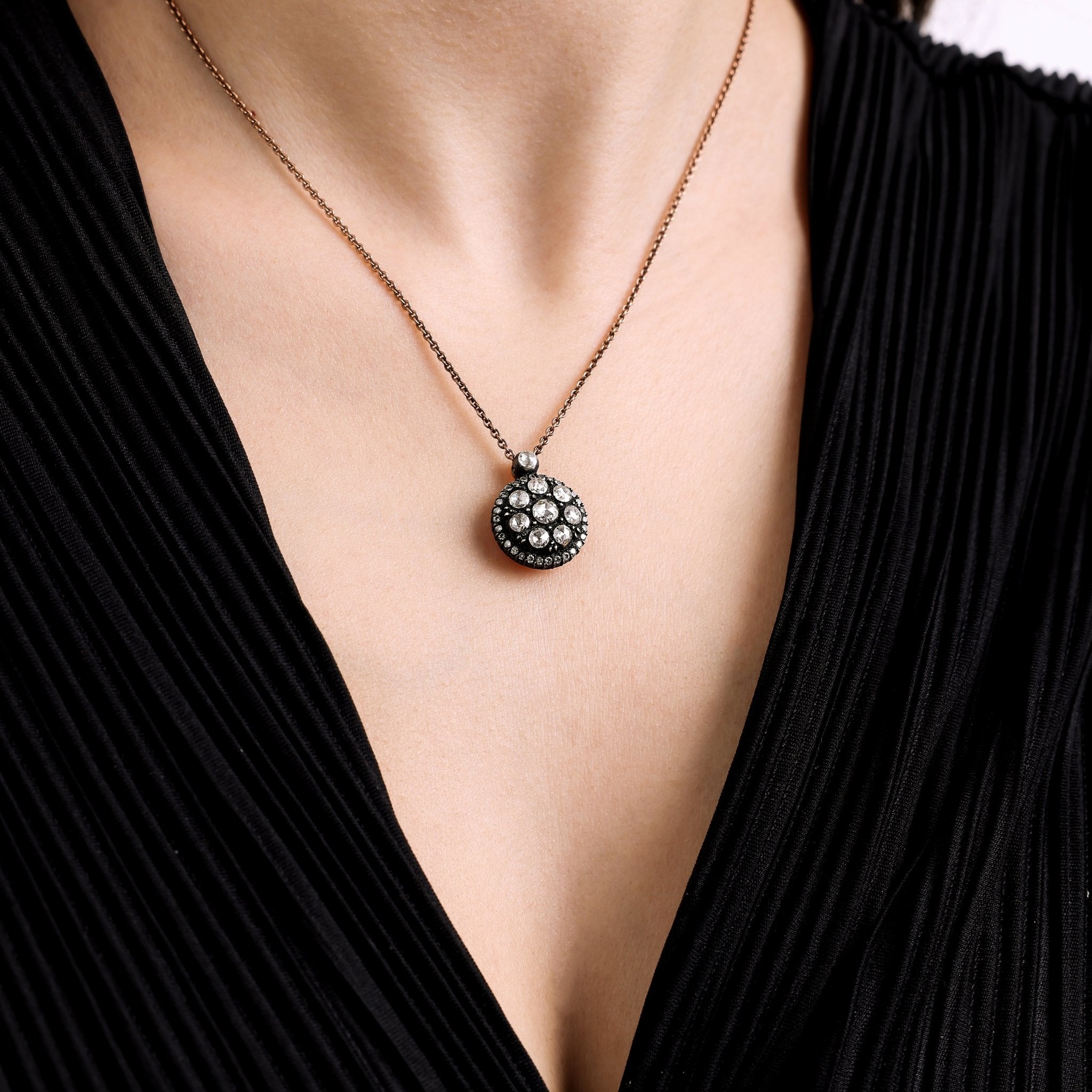 0.80 Karat Elmas & 0.20 Karat Özel Tasarım Kolye - RNF0982 | Elmas | Ronaff Pırlanta | Tektaş Yüzük, Pırlanta Yüzük, Kolye, Küpe