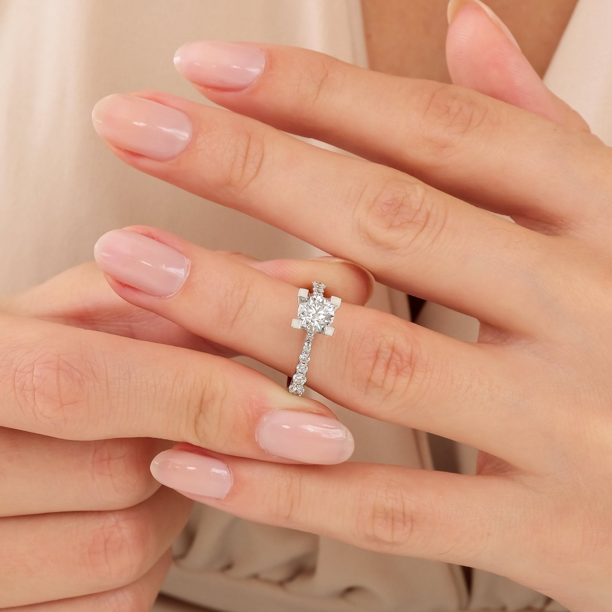 0.80 Karat Merkez & 0.20 Karat Kenar Pırlanta HRD Sertifikalı Tektaş Yüzük - RNF0994 | Pırlanta Yüzük | Ronaff Pırlanta | Tektaş Yüzük, Pırlanta Yüzük, Kolye, Küpe