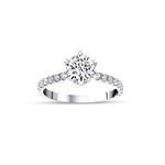 0.80 Karat Merkez Yuvarlak & 0.20 Karat Kenar Pırlanta GIA/HRD Sertifikalı Tektaş Yüzük - RNF0933 | Tektaş Pırlanta | Ronaff Pırlanta | Tektaş Yüzük, Pırlanta Yüzük, Kolye, Küpe