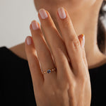 0.86 Karat Oval Kesim Safir Pırlantalı Yüzük - RNF0497 | Renkli Taşlı Yüzükler | Ronaff Pırlanta | Tektaş Yüzük, Pırlanta Yüzük, Kolye, Küpe