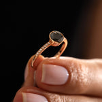 0.90 Karat Peridot Pırlantalı Tasarım Yüzük - RNF0685 | Renkli Taşlı Yüzükler | Ronaff Pırlanta | Tektaş Yüzük, Pırlanta Yüzük, Kolye, Küpe