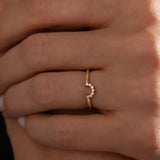 0.08 Karat Yuvarlak Kesim Minimal Pırlanta Yüzük-RNF1382 | Pırlanta Yüzük | Ronaff Pırlanta | Tektaş Yüzük, Pırlanta Yüzük, Kolye, Küpe