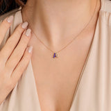 0.09 Karat Pırlanta Renkli Harfli Kolye - RNF0945 | Pırlanta Kolye | Ronaff Pırlanta | Tektaş Yüzük, Pırlanta Yüzük, Kolye, Küpe