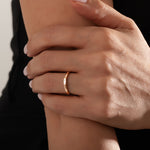 0.12 Karat Özel Tasarım Baget Pırlantalı Altın Alyans-RNF1386 | Tasarım Alyans | Ronaff Pırlanta | Tektaş Yüzük, Pırlanta Yüzük, Kolye, Küpe