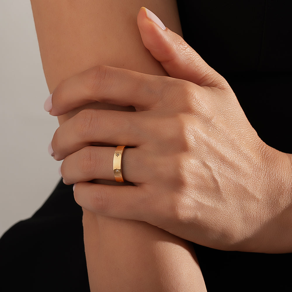 0.15 Karat Özel Tasarım Pırlantalı Altın Alyans-RNF1384 | Tasarım Alyans | Ronaff Pırlanta | Tektaş Yüzük, Pırlanta Yüzük, Kolye, Küpe