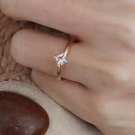 0.44 Karat Prenses Kesim GIA/HRD Sertifikalı Tektaş Pırlanta Yüzük - RNF0565 | Pırlanta Yüzük | Ronaff Pırlanta | Tektaş Yüzük, Pırlanta Yüzük, Kolye, Küpe