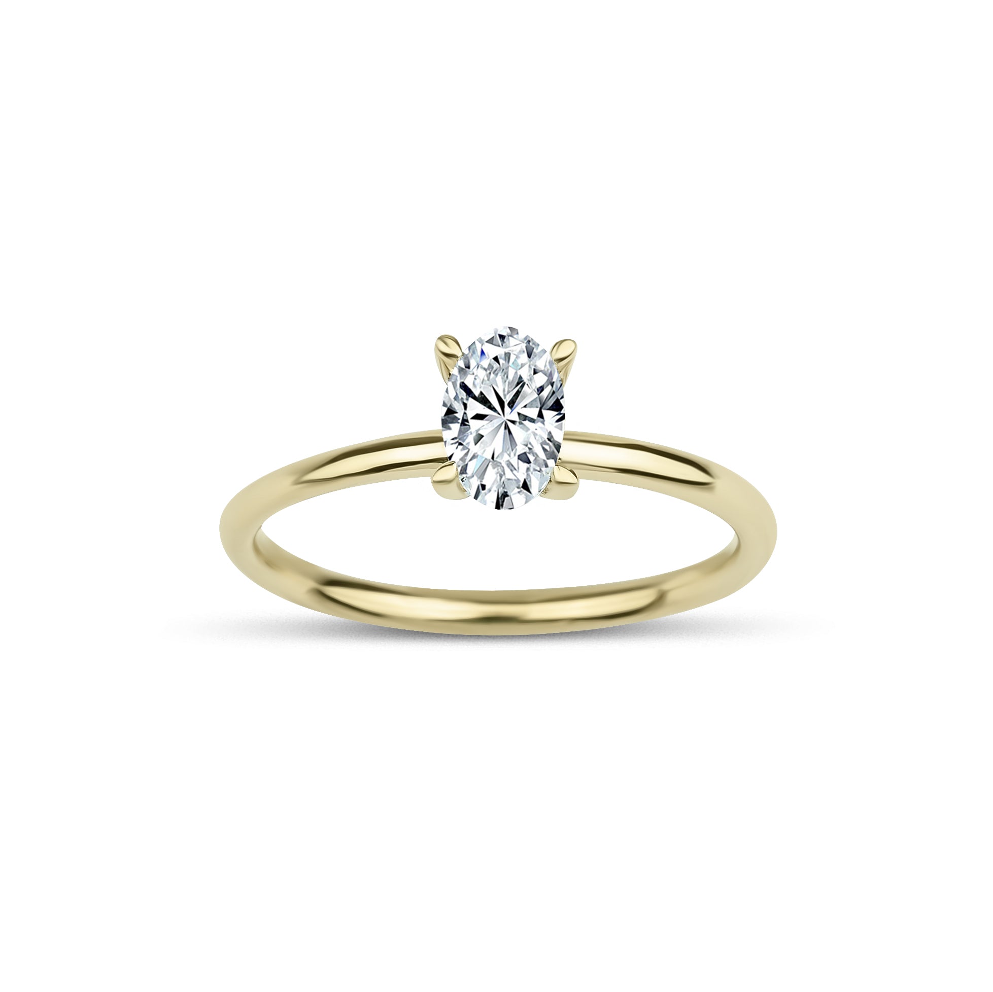 0.46 Karat Oval Kesim HRD Sertifikalı Tektaş Pırlanta Yüzük - RNF0822 | Tektaş Yüzükler | Ronaff Pırlanta | Tektaş Yüzük, Pırlanta Yüzük, Kolye, Küpe