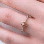 0.67 Karat Salt and Pepper Pırlantalı Tektaş Yüzük - RNF0537 | Tektaş Pırlanta | Ronaff Pırlanta | Tektaş Yüzük, Pırlanta Yüzük, Kolye, Küpe