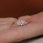 0.82 Karat Prenses Kesim GIA/HRD Sertifikalı Tektaş Pırlanta Yüzük - RNF0488 | Pırlanta Yüzük | Ronaff Pırlanta | Tektaş Yüzük, Pırlanta Yüzük, Kolye, Küpe