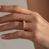 0.75 Karat Prenses & 0.10 Karat Yuvarlak Kesim Beştaş Yüzük-RNF1370 | Beştaş Pırlanta | Ronaff Pırlanta | Tektaş Yüzük, Pırlanta Yüzük, Kolye, Küpe