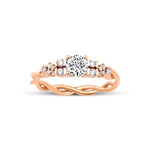 0.40 Karat Merkez & 0.12 Karat Kenar Pırlanta Tektaş Sarmal Yüzük - RNF1019 | Tektaş Yüzükler | Ronaff Pırlanta | Tektaş Yüzük, Pırlanta Yüzük, Kolye, Küpe