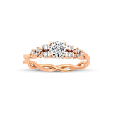 0.40 Karat Merkez & 0.12 Karat Kenar Pırlanta Tektaş Sarmal Yüzük - RNF1019 | Tektaş Yüzükler | Ronaff Pırlanta | Tektaş Yüzük, Pırlanta Yüzük, Kolye, Küpe