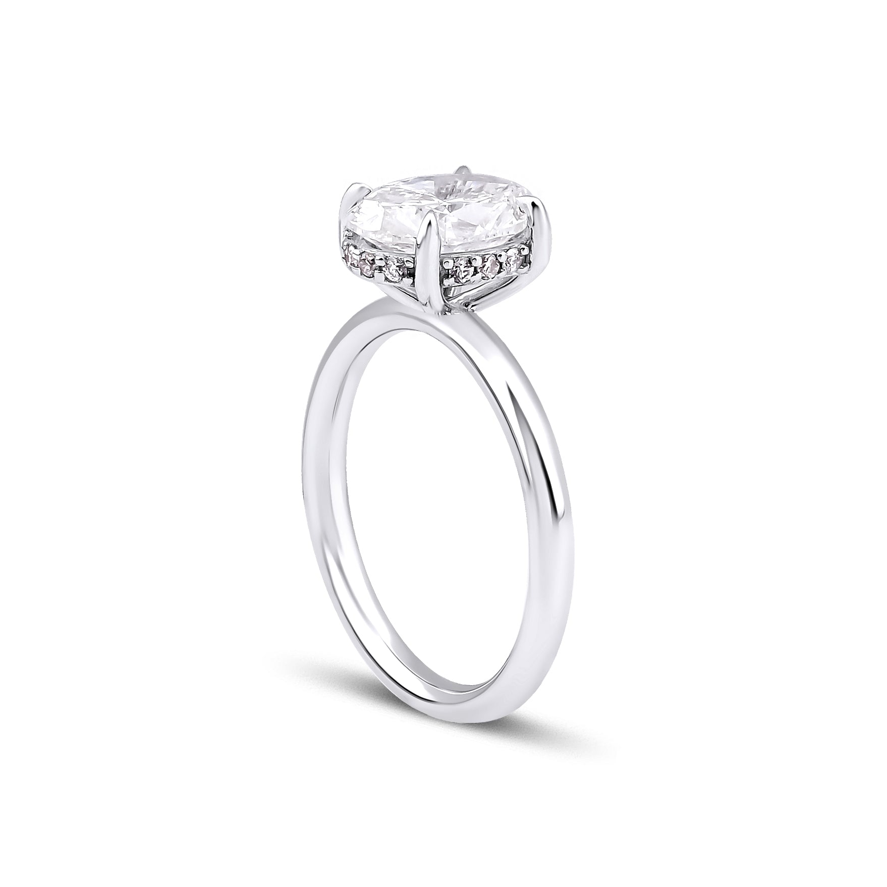 1.50 Karat Oval Kesim & 0.15 Alt Taş Pırlanta GIA/HRD Sertifikalı Tektaş Yüzük-RNF1346 | Pırlanta Yüzük | Ronaff Pırlanta | Tektaş Yüzük, Pırlanta Yüzük, Kolye, Küpe