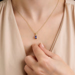 Oval Tanzanit Pırlanta Kolye | Renkli Taşlı Kolyeler | Ronaff Pırlanta | Tektaş Yüzük, Pırlanta Yüzük, Kolye, Küpe