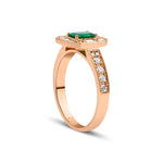 Zümrüt Pırlanta Yüzük | Renkli Taşlı Yüzükler | Ronaff Pırlanta | Tektaş Yüzük, Pırlanta Yüzük, Kolye, Küpe