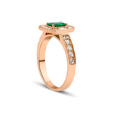 Zümrüt Pırlanta Yüzük | Renkli Taşlı Yüzükler | Ronaff Pırlanta | Tektaş Yüzük, Pırlanta Yüzük, Kolye, Küpe