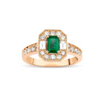 Zümrüt Pırlanta Yüzük | Renkli Taşlı Yüzükler | Ronaff Pırlanta | Tektaş Yüzük, Pırlanta Yüzük, Kolye, Küpe