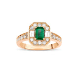 Zümrüt Pırlanta Yüzük | Renkli Taşlı Yüzükler | Ronaff Pırlanta | Tektaş Yüzük, Pırlanta Yüzük, Kolye, Küpe