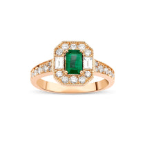 Zümrüt Pırlanta Yüzük | Renkli Taşlı Yüzükler | Ronaff Pırlanta | Tektaş Yüzük, Pırlanta Yüzük, Kolye, Küpe