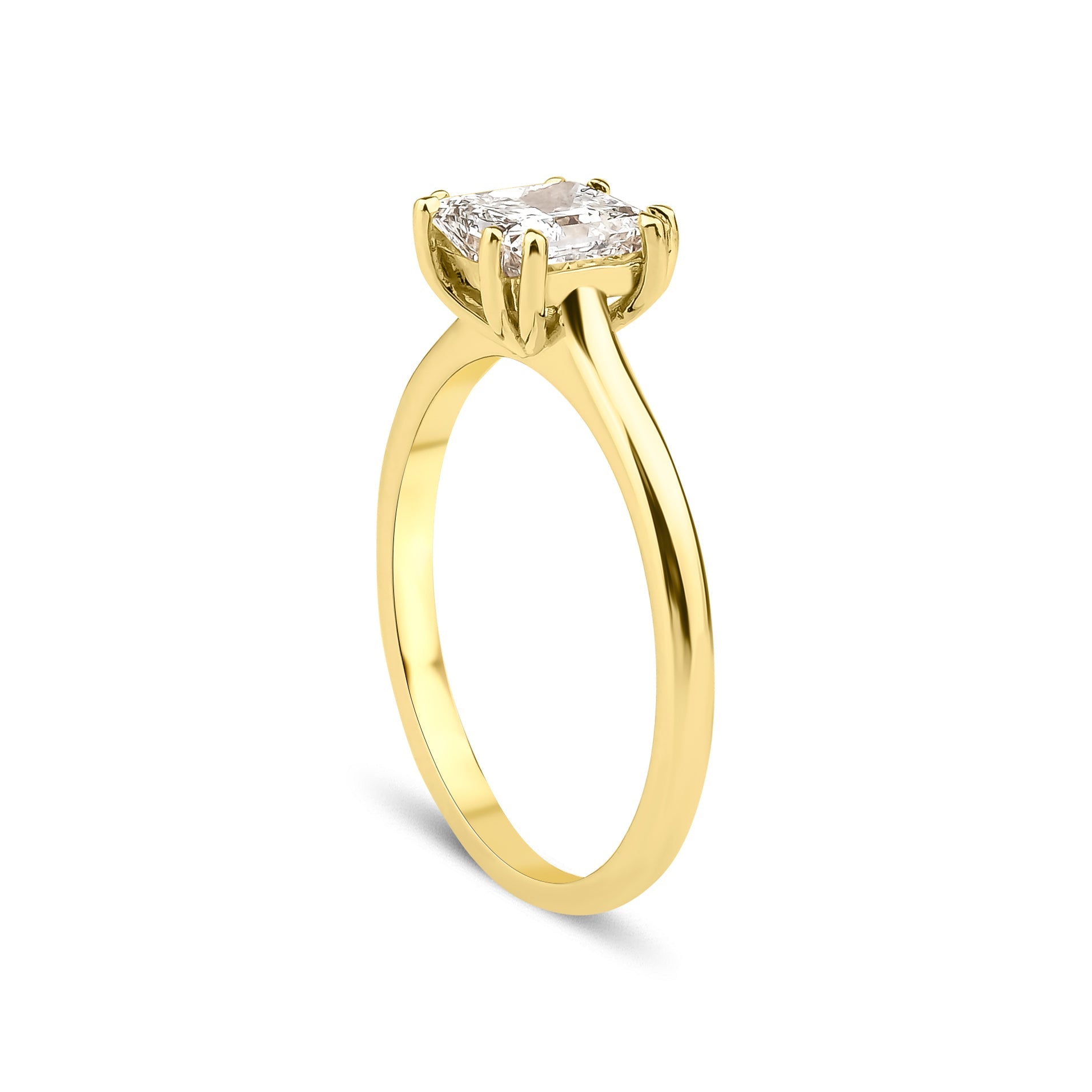 1.20 Karat Prenses Kesim Tektaş Pırlanta Yüzük - RNF01091 | Pırlanta Yüzük | Ronaff Pırlanta | Tektaş Yüzük, Pırlanta Yüzük, Kolye, Küpe