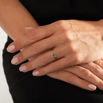 1.20 Karat Salt and Pepper Tria Pırlantalı Yüzük - RNF0540 | Tektaş Pırlanta | Ronaff Pırlanta | Tektaş Yüzük, Pırlanta Yüzük, Kolye, Küpe