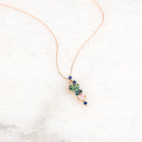 1.26 Karat Gökkuşağı Özel Tasarım Kolye - RNF0987 | Renkli Taşlı Kolyeler | Ronaff Pırlanta | Tektaş Yüzük, Pırlanta Yüzük, Kolye, Küpe