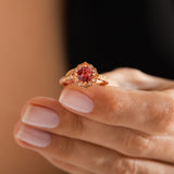 1.27 Karat Yuvarlak Turmalin Pırlantalı Yüzük - RNF0314 | Renkli Taşlı Yüzükler | Ronaff Pırlanta | Tektaş Yüzük, Pırlanta Yüzük, Kolye, Küpe