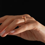 1.27 Karat Yuvarlak Turmalin Pırlantalı Yüzük - RNF0314 | Renkli Taşlı Yüzükler | Ronaff Pırlanta | Tektaş Yüzük, Pırlanta Yüzük, Kolye, Küpe