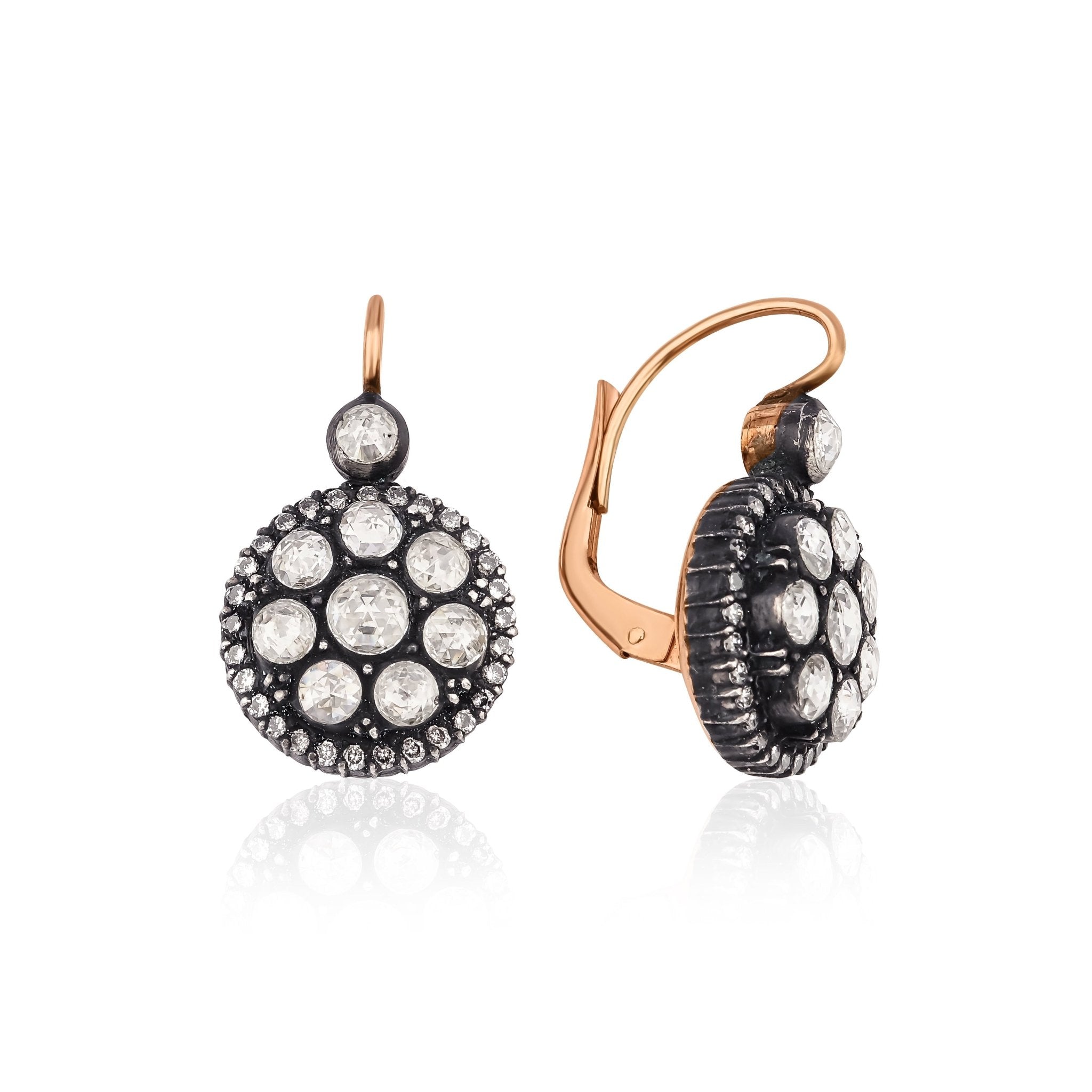 1.60 Karat Elmas & 0.40 Karat Özel Tasarım Küpe - RNF0984 | Elmas Küpe | Ronaff Pırlanta | Tektaş Yüzük, Pırlanta Yüzük, Kolye, Küpe