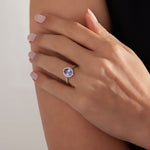 1.65 Karat Oval Tanzanit Pırlantalı Yüzük - RNF0313 | Renkli Taşlı Yüzükler | Ronaff Pırlanta | Tektaş Yüzük, Pırlanta Yüzük, Kolye, Küpe