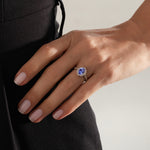 1.65 Karat Oval Tanzanit Pırlantalı Yüzük - RNF0313 | Renkli Taşlı Yüzükler | Ronaff Pırlanta | Tektaş Yüzük, Pırlanta Yüzük, Kolye, Küpe