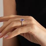 1.65 Karat Oval Tanzanit Pırlantalı Yüzük - RNF0313 | Renkli Taşlı Yüzükler | Ronaff Pırlanta | Tektaş Yüzük, Pırlanta Yüzük, Kolye, Küpe