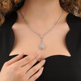 1.74 Karat Baget Damla Pırlantalı Özel Tasarım Gerdanlık-RNF01109 | Gerdanlık | Ronaff Pırlanta | Tektaş Yüzük, Pırlanta Yüzük, Kolye, Küpe