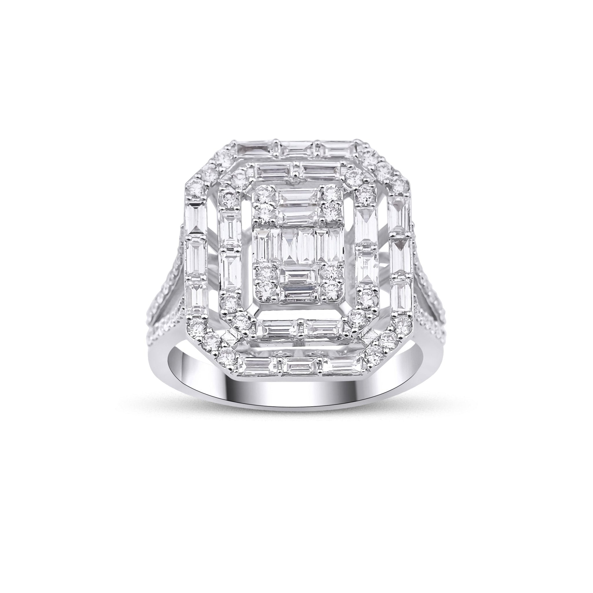 1.80 Karat Baget Kesim Özel Tasarım Teklif Yüzüğü - RNF1028 | Tektaş Pırlanta | Ronaff Pırlanta | Tektaş Yüzük, Pırlanta Yüzük, Kolye, Küpe