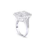 1.80 Karat Baget Kesim Özel Tasarım Teklif Yüzüğü - RNF1028 | Tektaş Pırlanta | Ronaff Pırlanta | Tektaş Yüzük, Pırlanta Yüzük, Kolye, Küpe