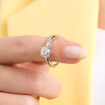 1.30 Karat Yuvarlak Kesim Tektaş Pırlanta Yüzük - RNF1021 | Tektaş Yüzükler | Ronaff Pırlanta | Tektaş Yüzük, Pırlanta Yüzük, Kolye, Küpe