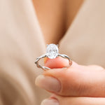 1.50 Karat Oval Kesim Pırlanta GIA/HRD Sertifikalı Örgülü Özel Tasarım Tektaş Yüzük-RNF1347 | Pırlanta Yüzük | Ronaff Pırlanta | Tektaş Yüzük, Pırlanta Yüzük, Kolye, Küpe