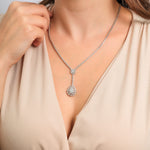 1.74 Karat Baget Damla Pırlantalı Özel Tasarım Gerdanlık-RNF01109 | Gerdanlık | Ronaff Pırlanta | Tektaş Yüzük, Pırlanta Yüzük, Kolye, Küpe