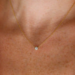 0.20 Karat Yuvarlak Kesim Pırlanta Tektaş Kolye - RNF0859 | Pırlanta Kolye | Ronaff Pırlanta | Tektaş Yüzük, Pırlanta Yüzük, Kolye, Küpe