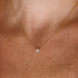 0.20 Karat Yuvarlak Kesim Pırlanta Tektaş Kolye - RNF0859 | Pırlanta Kolye | Ronaff Pırlanta | Tektaş Yüzük, Pırlanta Yüzük, Kolye, Küpe