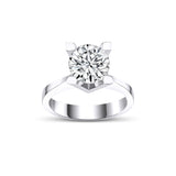 2.03 Karat Yuvarlak Kesim HRD Sertifikalı Klasik Tektaş Yüzük - RNF1026 | Tektaş Yüzükler | Ronaff Pırlanta | Tektaş Yüzük, Pırlanta Yüzük, Kolye, Küpe