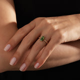 2.70 Karat Peridot & 0.16 Karat Yuvarlak Pırlantalı Yüzük -RNF1275 | Pırlanta Yüzük | Ronaff Pırlanta | Tektaş Yüzük, Pırlanta Yüzük, Kolye, Küpe