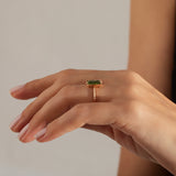 2.70 Karat Peridot & 0.16 Karat Yuvarlak Pırlantalı Yüzük -RNF1275 | Pırlanta Yüzük | Ronaff Pırlanta | Tektaş Yüzük, Pırlanta Yüzük, Kolye, Küpe