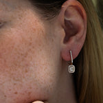 1.15 Karat Pırlanta Rose Baget Küpe - RNF0414 | Pırlanta Küpe | Ronaff Pırlanta | Tektaş Yüzük, Pırlanta Yüzük, Kolye, Küpe