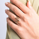 0.06 Karat Brown Pırlantalı & 0.06 Pırlanta Vintage Yüzük-RNF1435 | Pırlanta Yüzük | Ronaff Pırlanta | Tektaş Yüzük, Pırlanta Yüzük, Kolye, Küpe